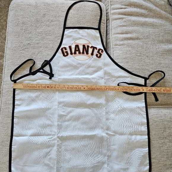 San Francisco Giants Sports Fan BBQ Grilling Cooking Apron - Picture 4 of 9